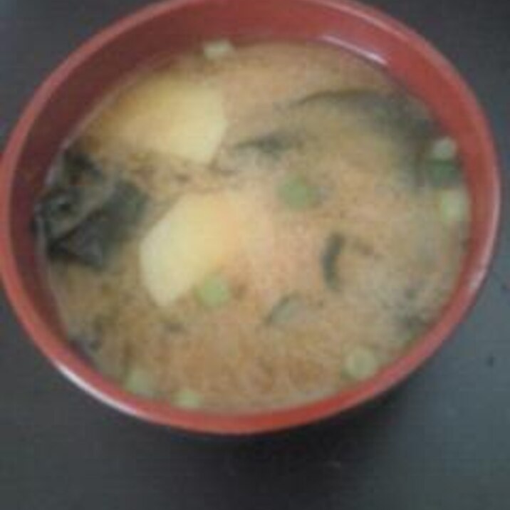 じゃがいものお味噌汁